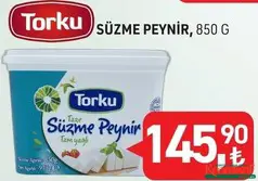 TORKU SÜZME PEYNİR 850 G TORKU SÜZME PEYNİR 850 G